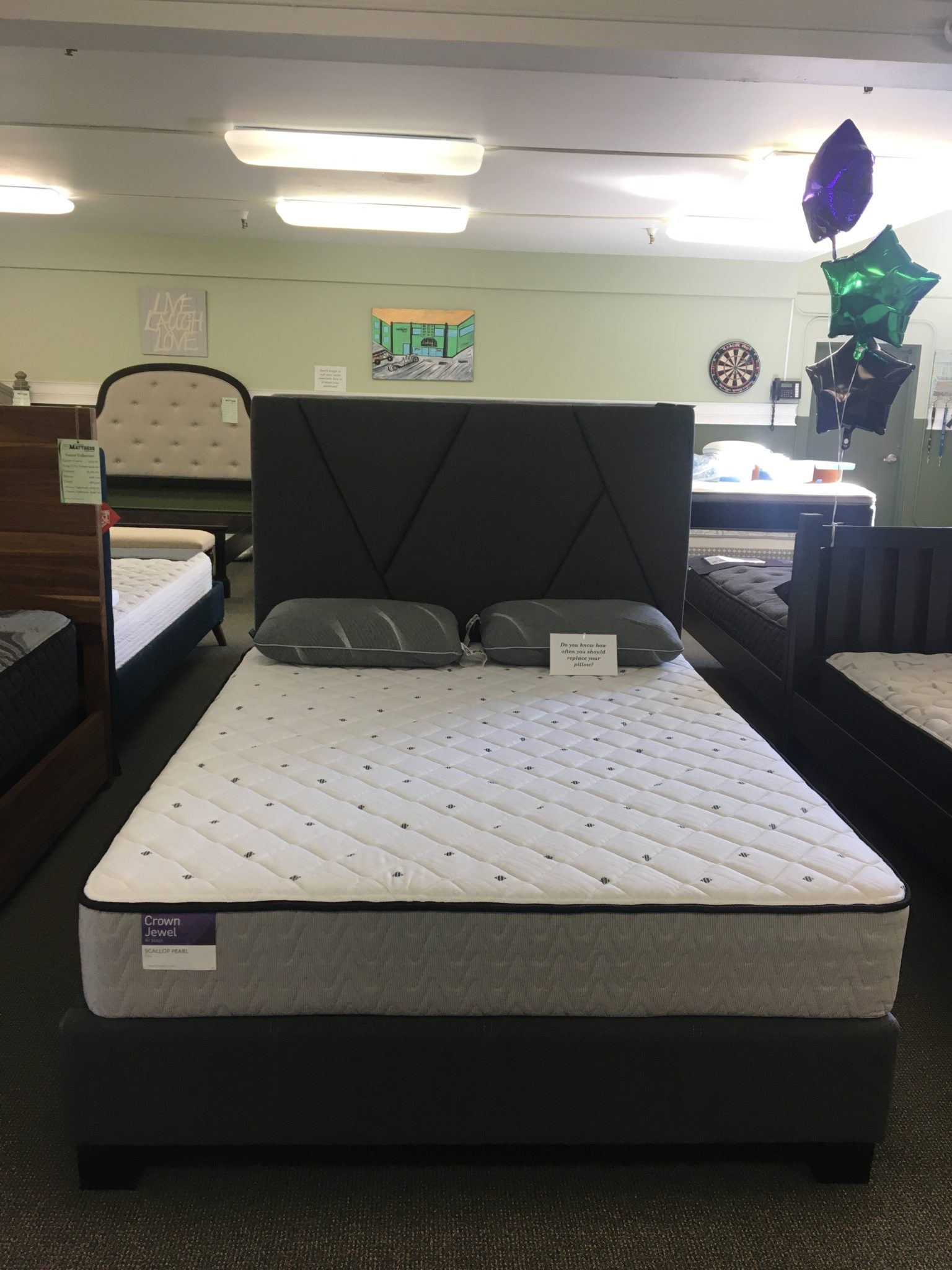 High Riser Frame and Mattress