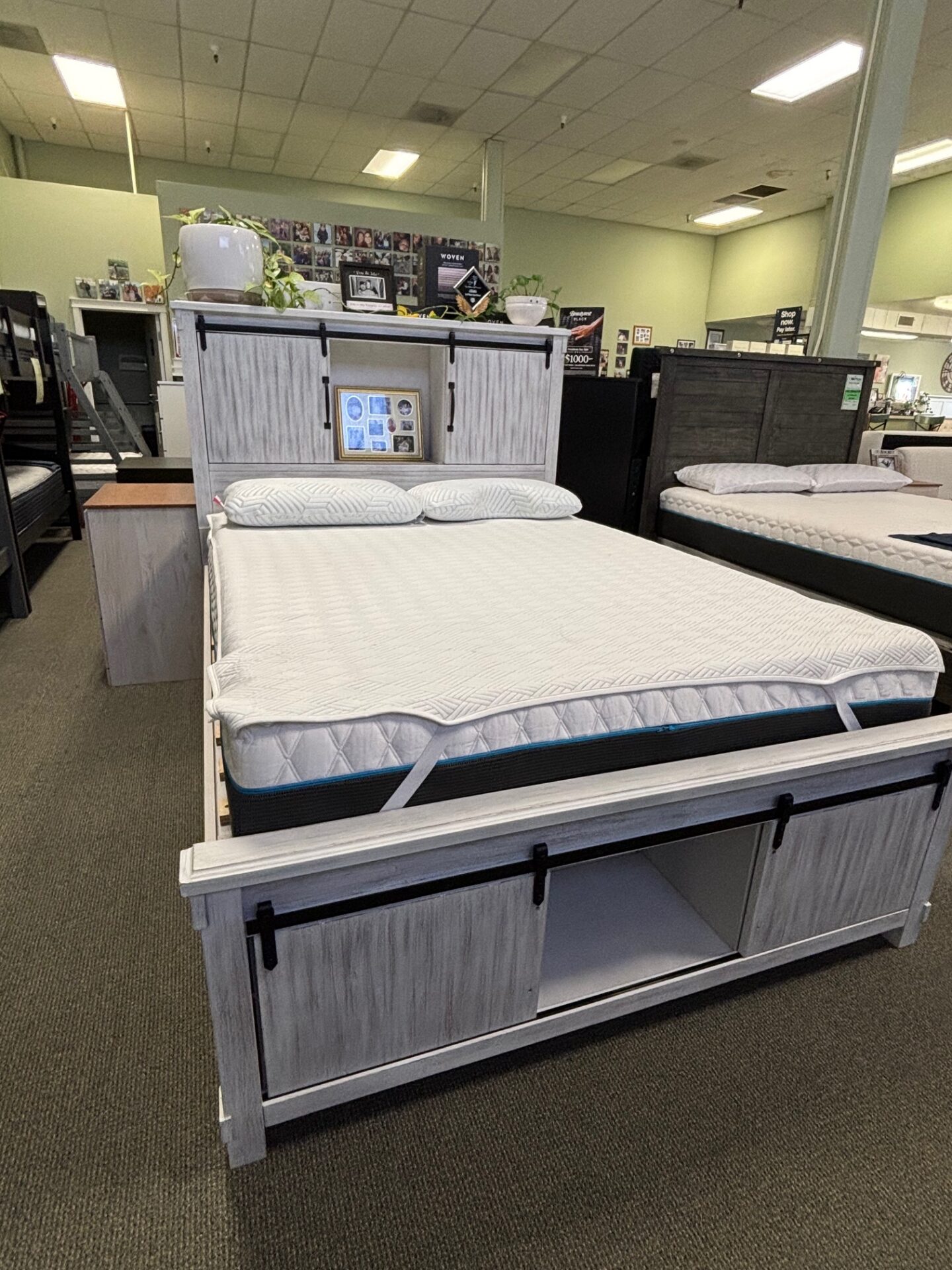 High Riser Frame and Mattress