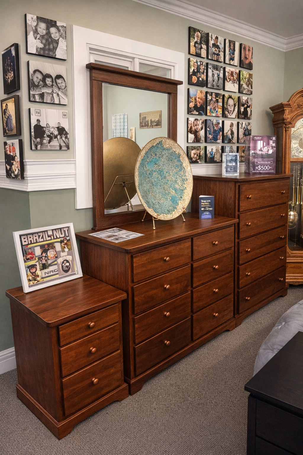 High Riser Frame and Mattress